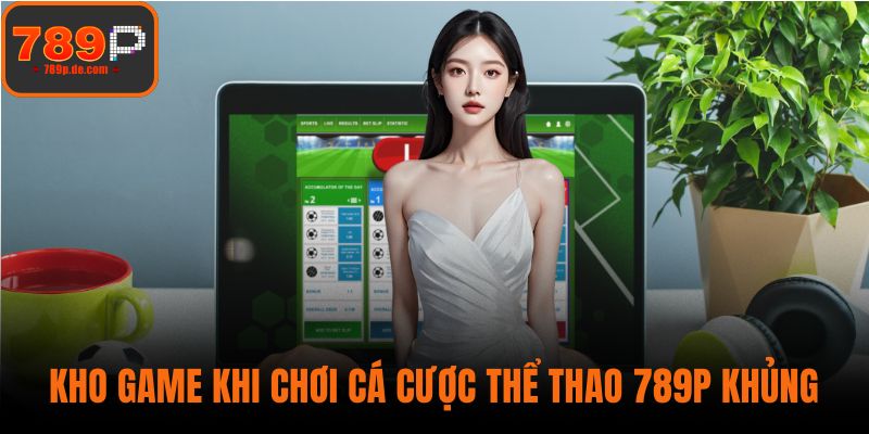 Kho game khi chơi cá cược thể thao 789P khủng